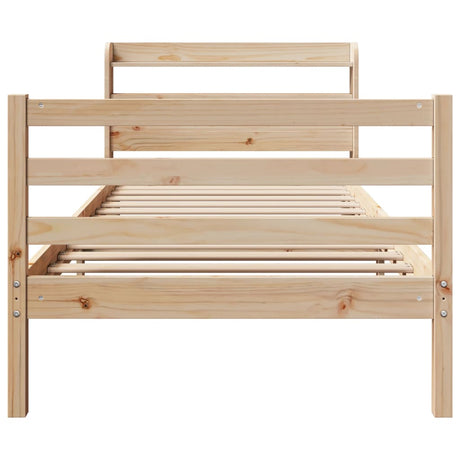Bed Frame With Headboard Without Mattress