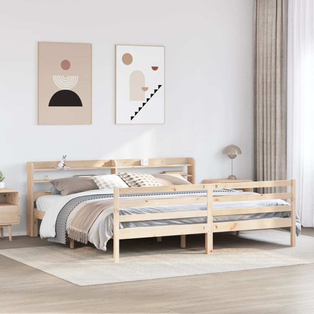 Bed Frame With Headboard Without Mattress