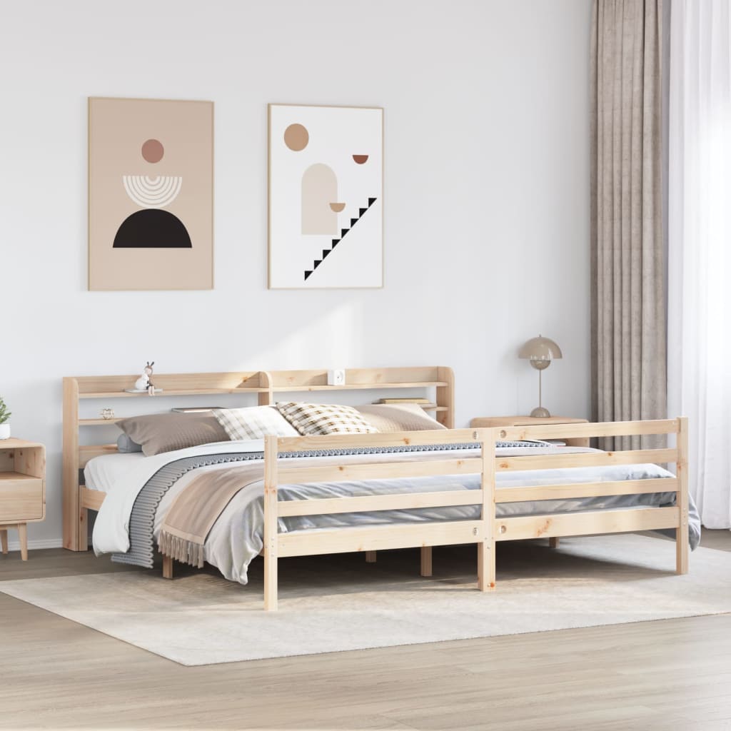 Bed Frame With Headboard Without Mattress