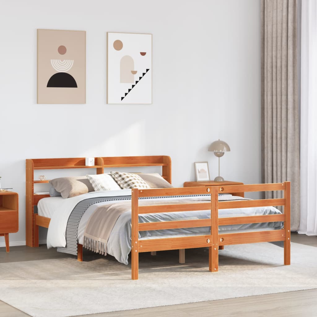 Bed Frame With Headboard Without Mattress