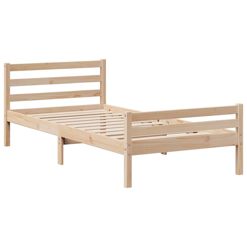 Bed Frame With Headboard Without Mattress Small Single