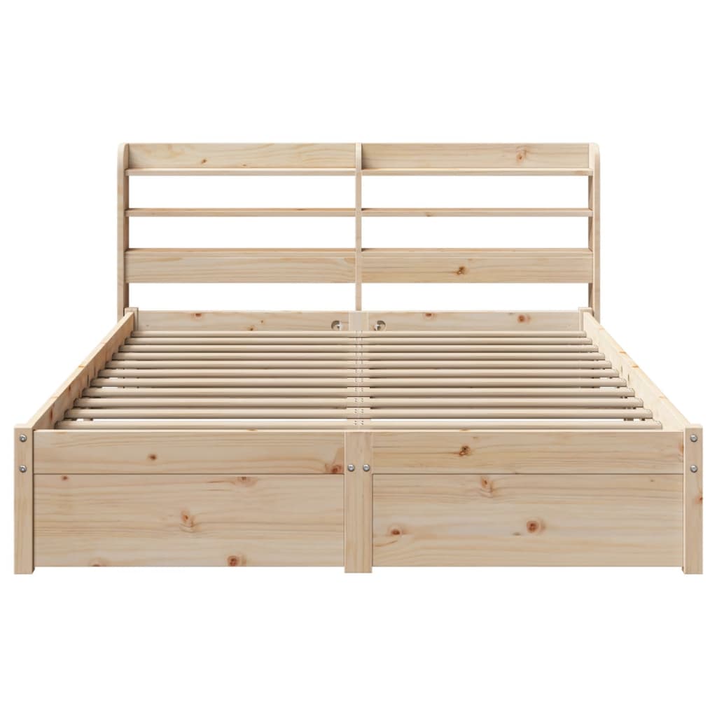 Bed Frame With Headboard Without Mattress Small Double