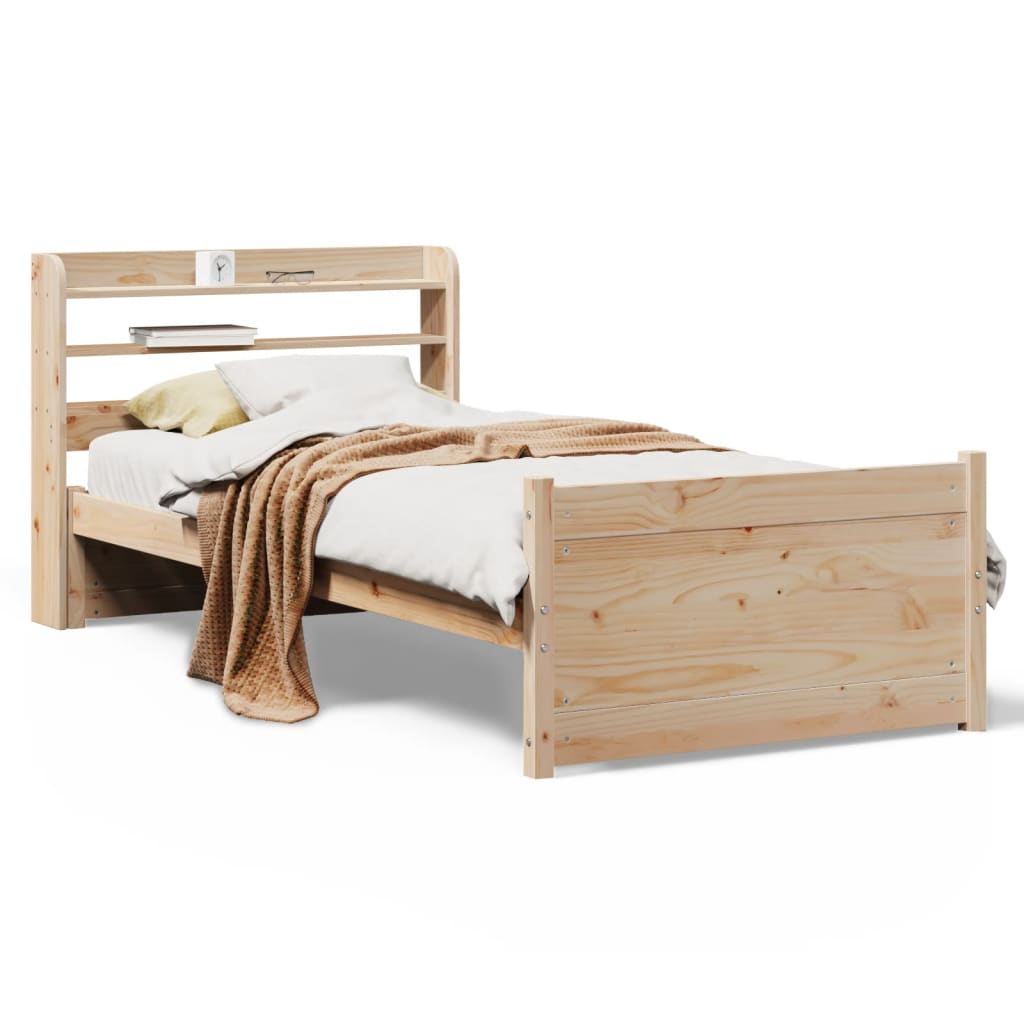 Bed Frame With Headboard Without Mattress Single