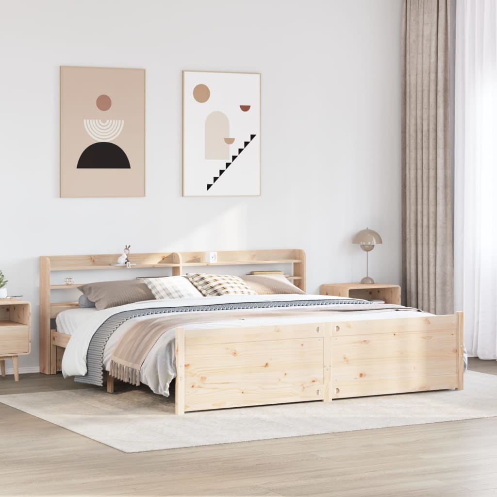 Bed Frame With Headboard Without Mattress Single