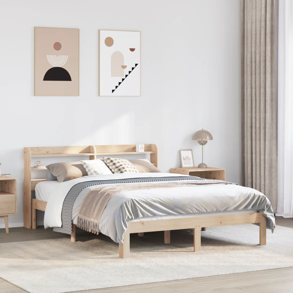 Bed Frame With Headboard Without Mattress Single