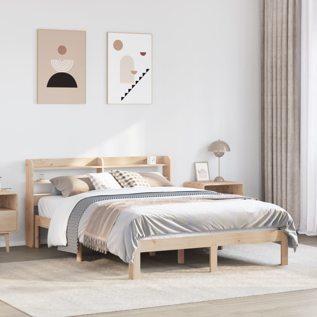 Bed Frame With Headboard Without Mattress Single