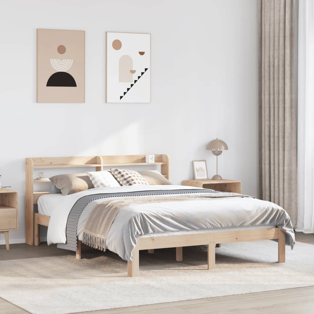 Bed Frame With Headboard Without Mattress Single