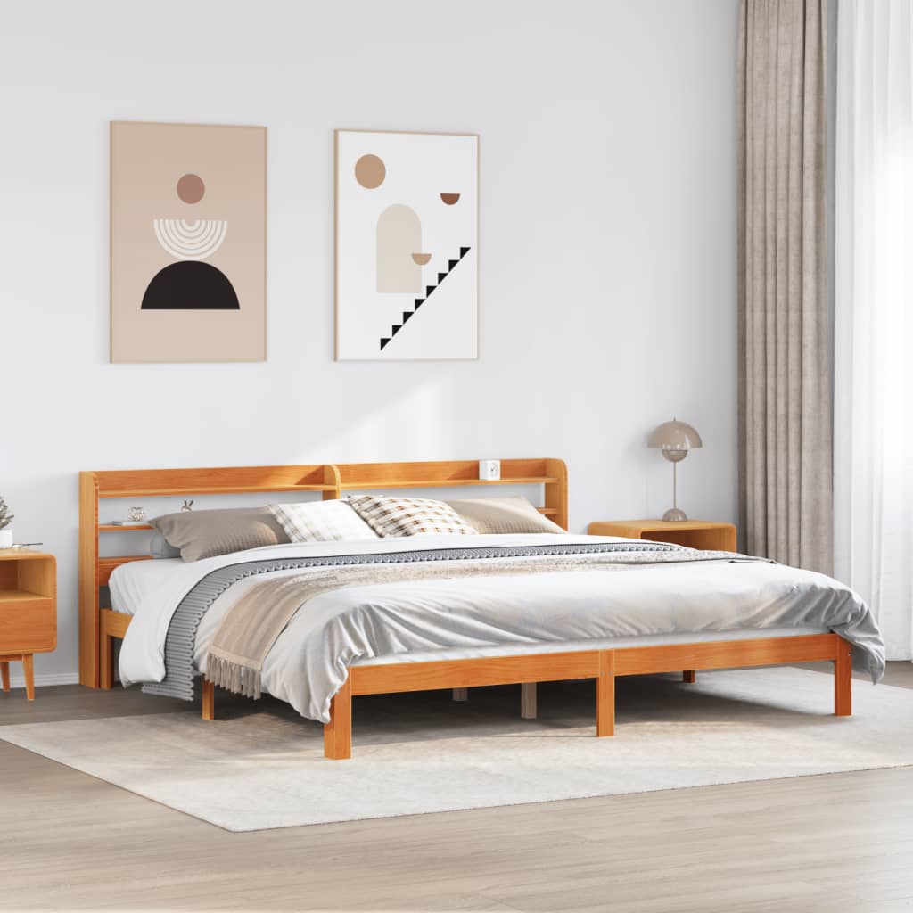 Bed Frame With Headboard Without Mattress Single