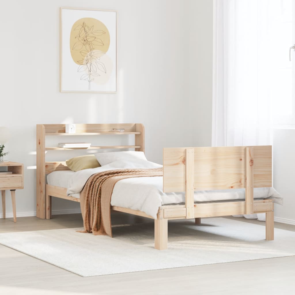 Bed Frame With Headboard Without Mattress