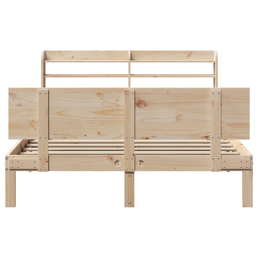 Bed Frame With Headboard Without Mattress