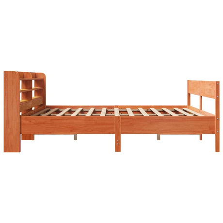 Bed Frame Without Mattress Solid Wood Pine