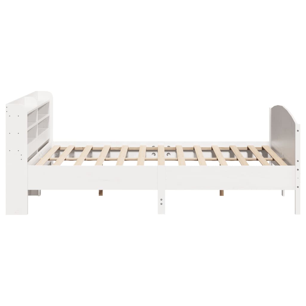Bed Frame Without Mattress Solid Wood Pine