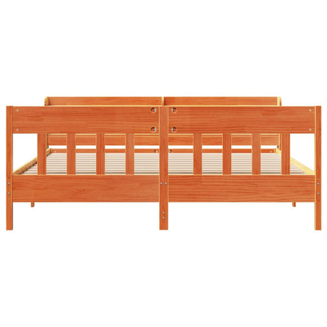 Bed Frame Without Mattress Solid Wood Pine
