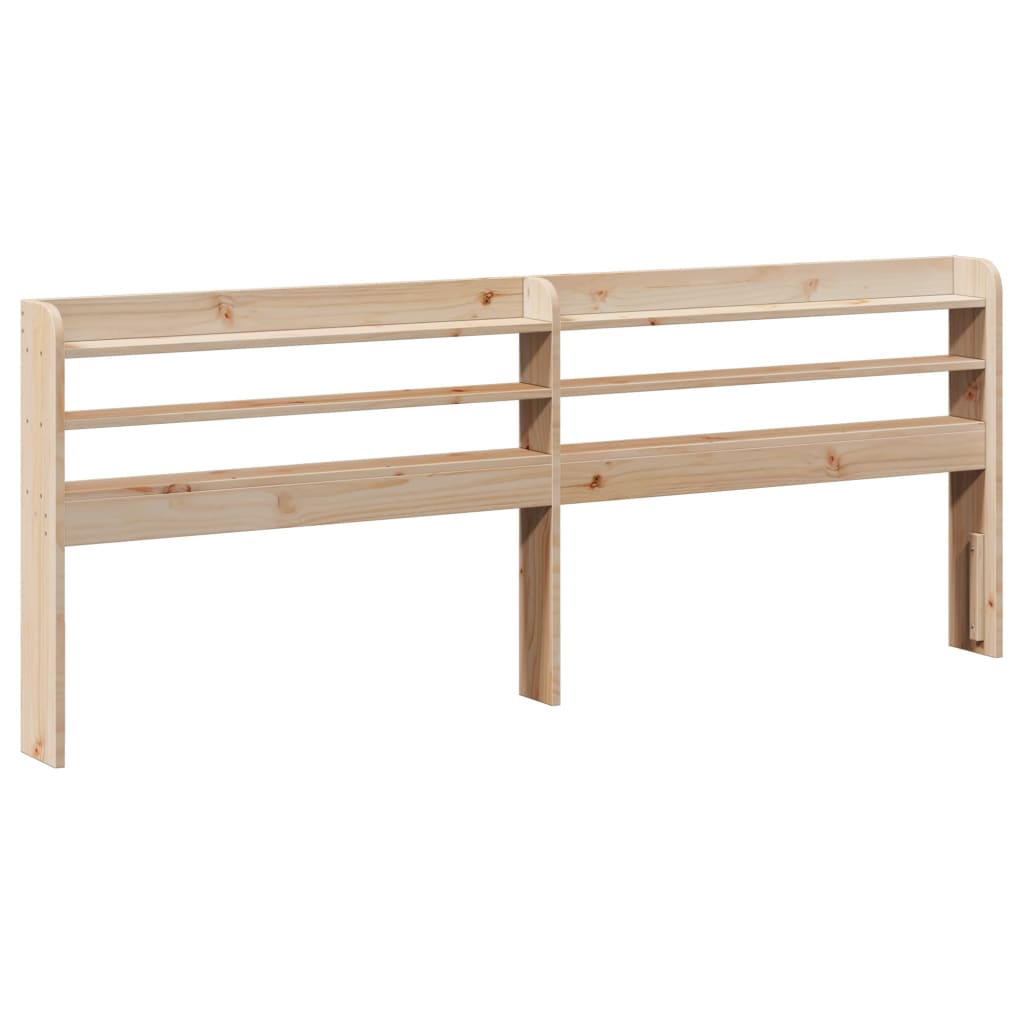 Bed Frame With Headboard Super King Solid Wood Pine