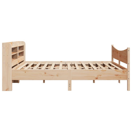 Bed Frame With Headboard Super King Solid Wood Pine