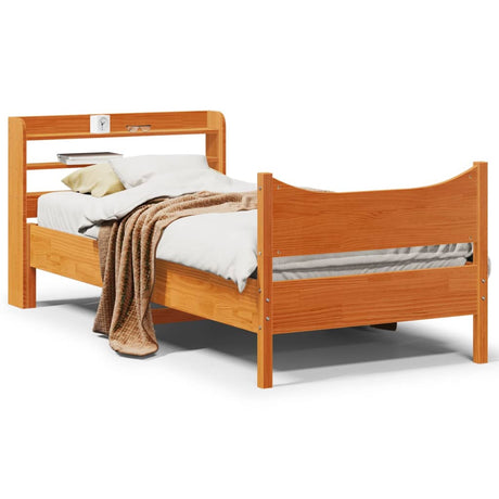 Bed Frame With Headboard Super King Solid Wood Pine