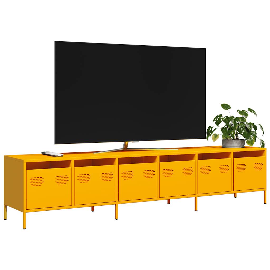 Tv Cabinet 135X39X43.5 Cm Cold-Rolled Steel