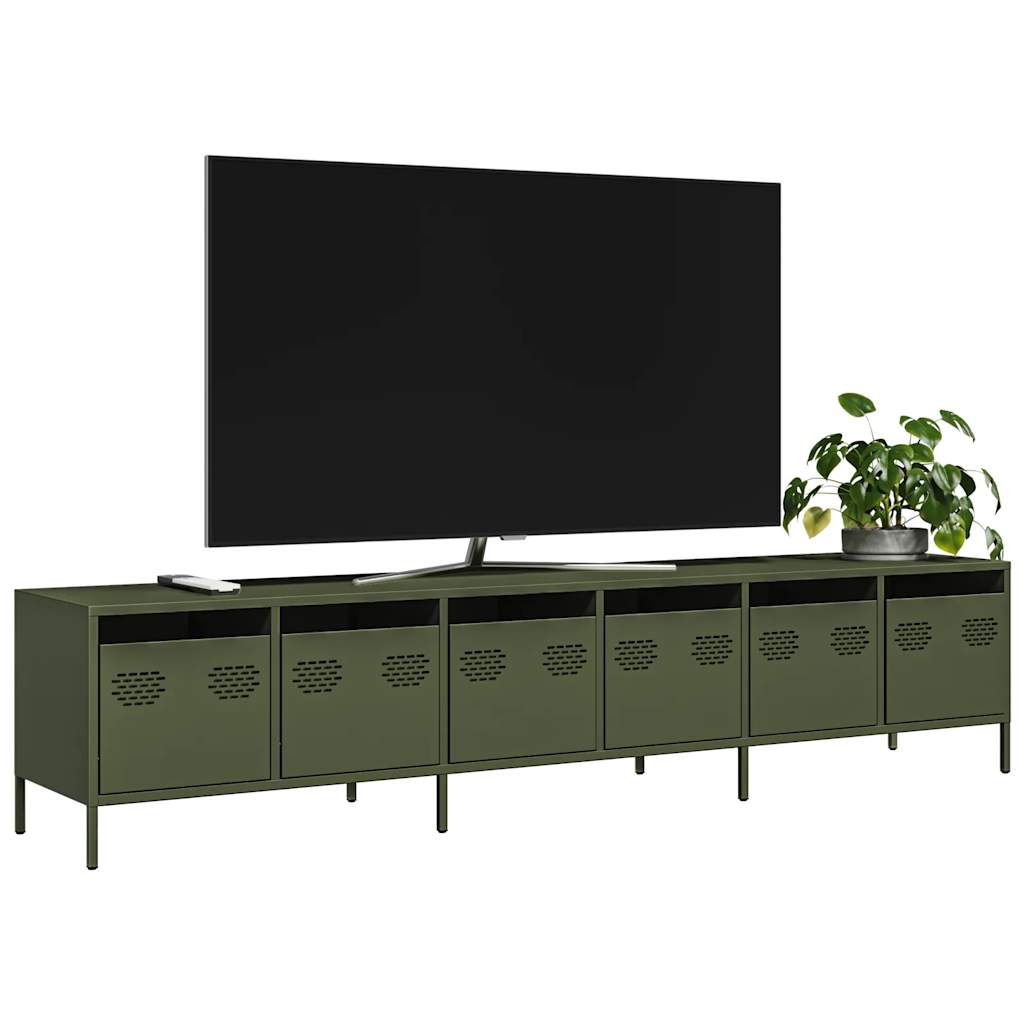 Tv Cabinet 135X39X43.5 Cm Cold-Rolled Steel