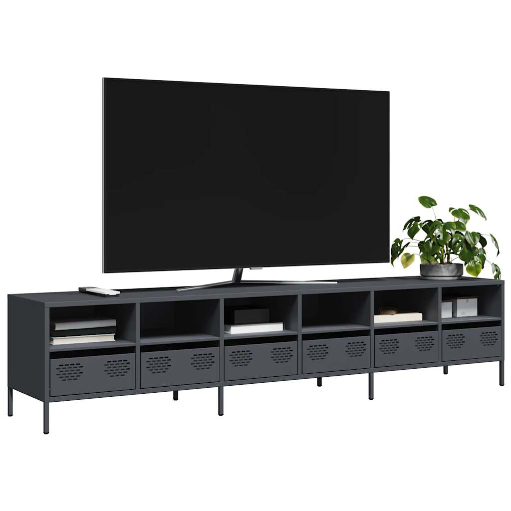 Tv Cabinet 68X39X43.5 Cm Cold-Rolled Steel