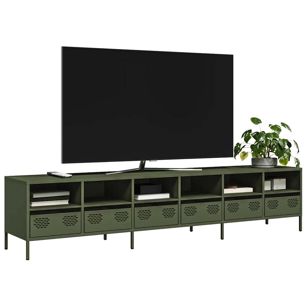 Tv Cabinet 68X39X43.5 Cm Cold-Rolled Steel