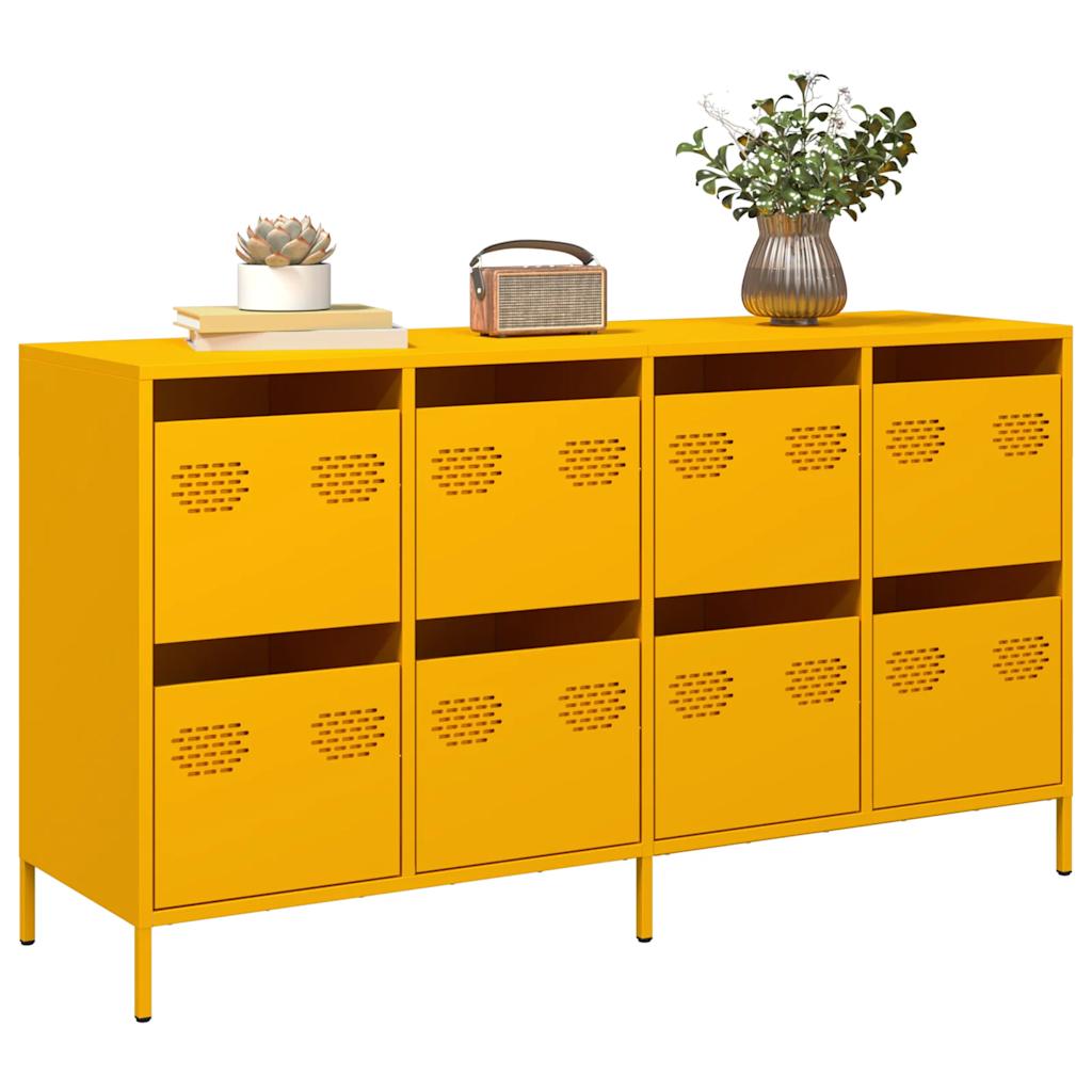Sideboard 135X39X73.5 Cm Cold-Rolled Steel