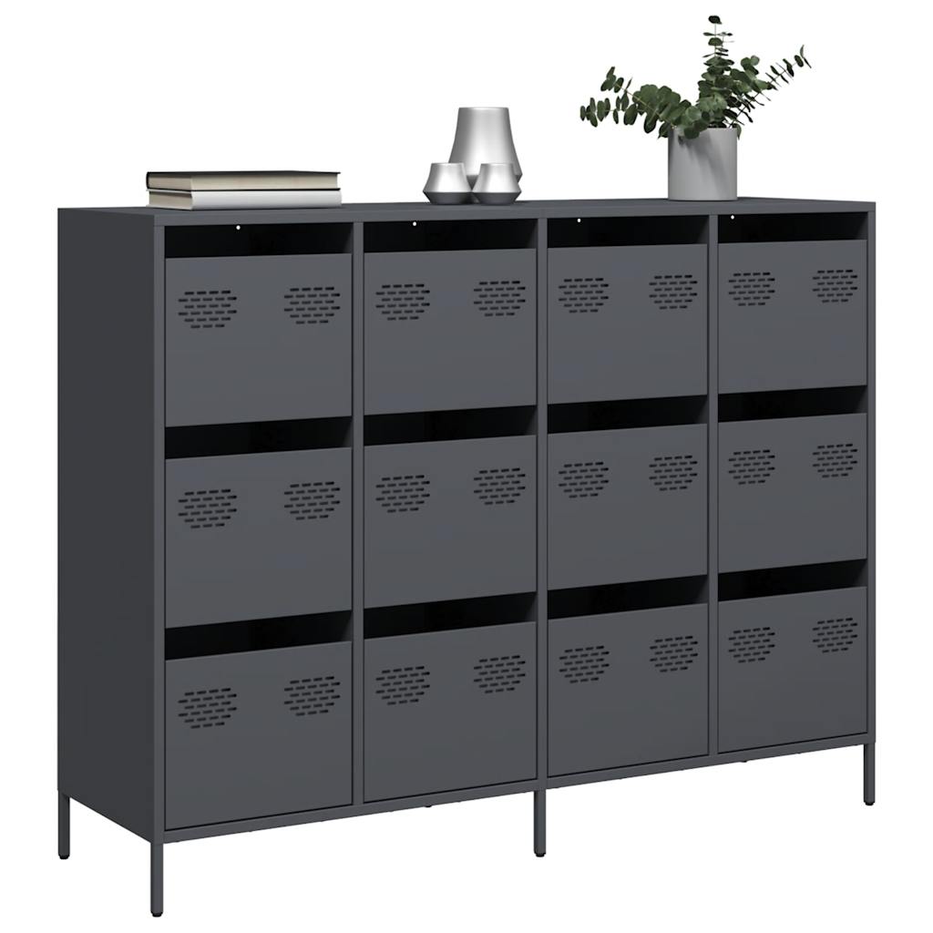 Sideboard 135X39X103.5 Cm Cold-Rolled Steel