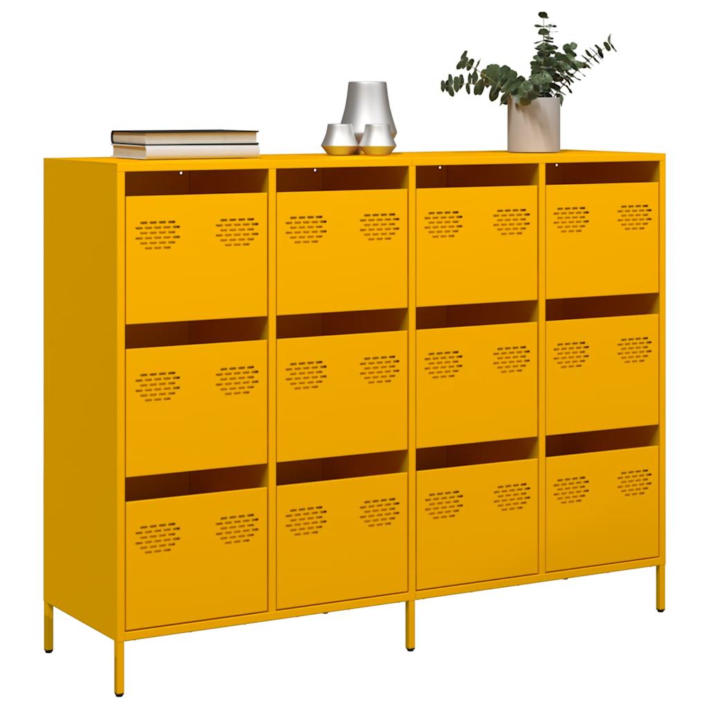 Sideboard 135X39X103.5 Cm Cold-Rolled Steel