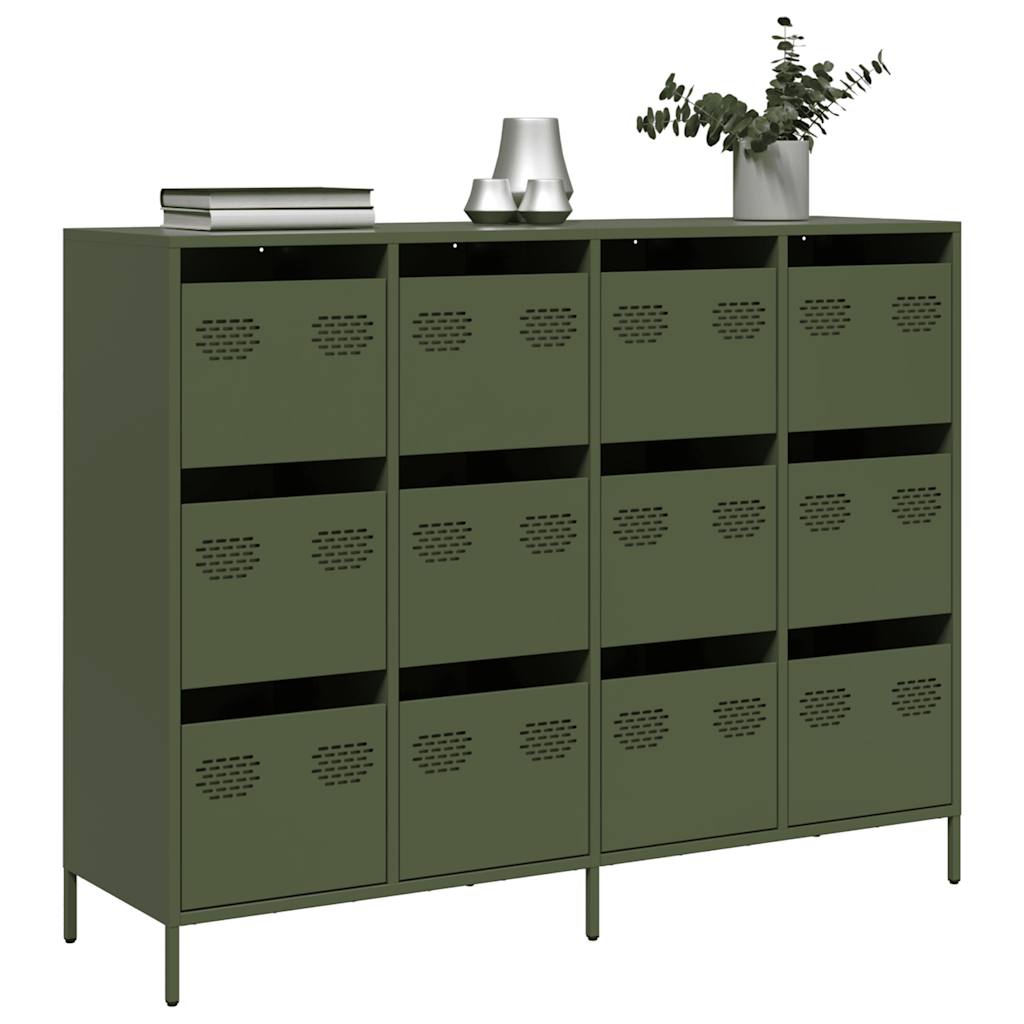 Sideboard 135X39X103.5 Cm Cold-Rolled Steel