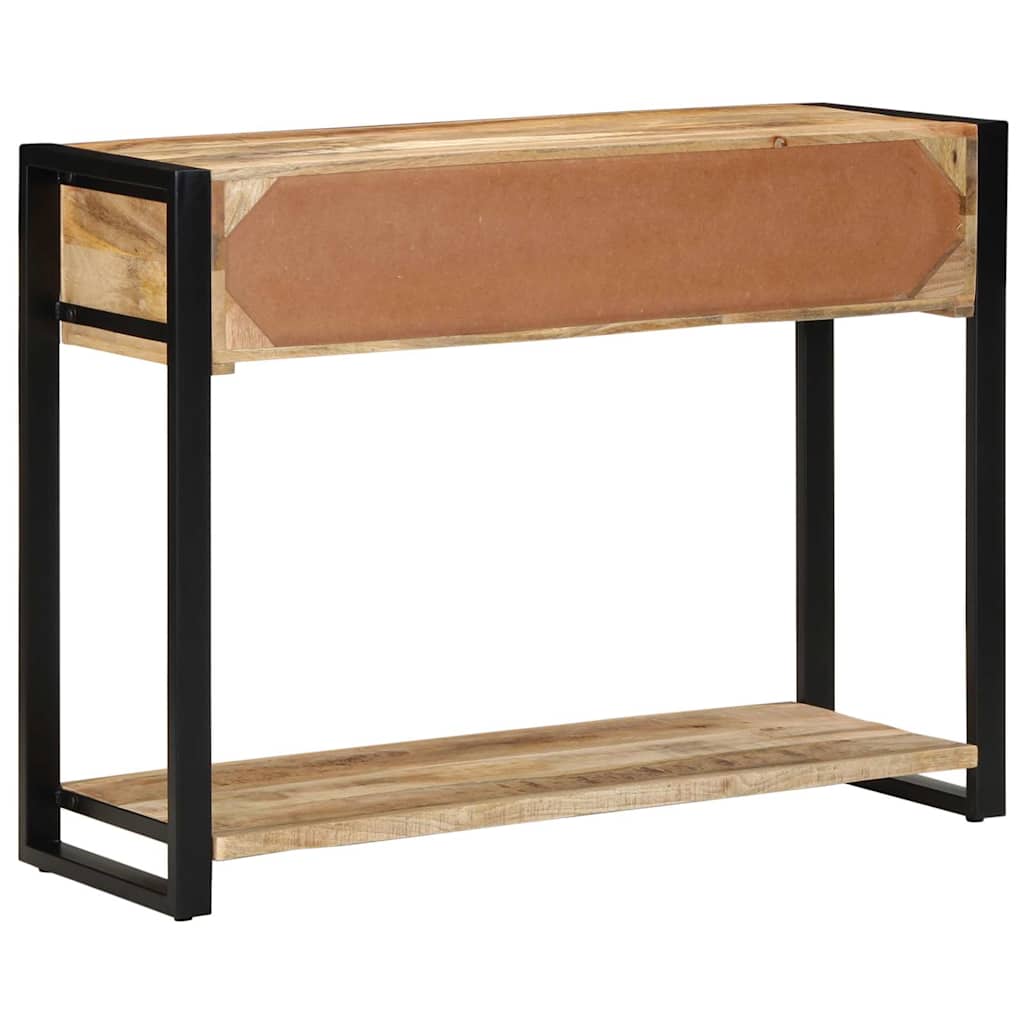 Console Table 100X35X75 Cm Solid Rough Wood Mango