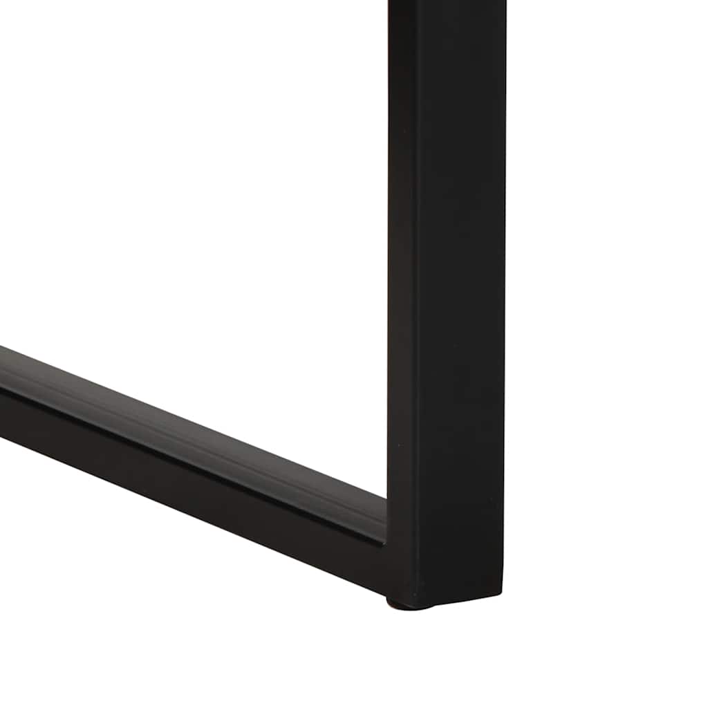 Desk Multicolour 100X50X75 Cm Solid Wood Reclaimed