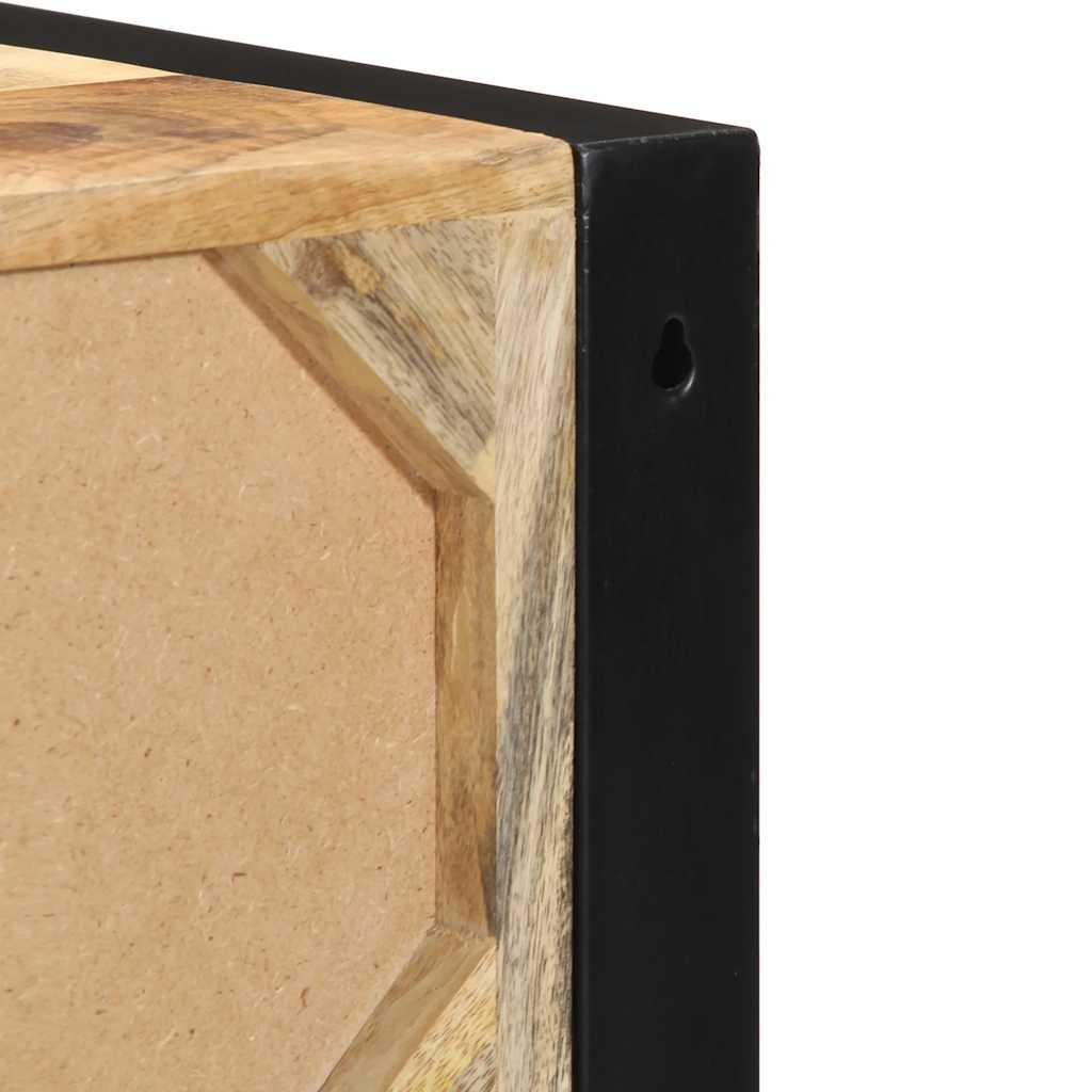 Bedside Cabinets 2 Pcs 40X35X40 Cm Solid Rough Wood Mango