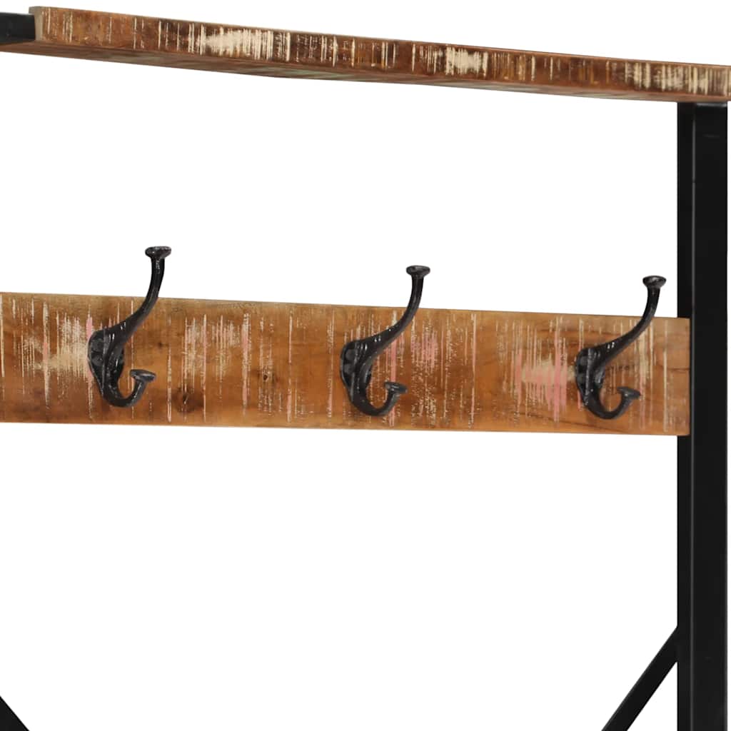 Clothes Rack 80X40X190 Cm Solid Wood Reclaimed