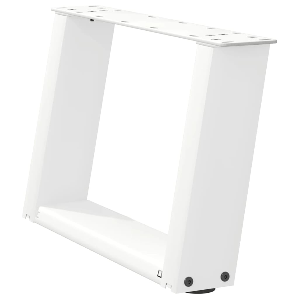 Coffee Table Legs U-Shaped 2 Pcs Steel