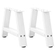 Coffee Table Legs A-Shaped 2 Pcs   Steel