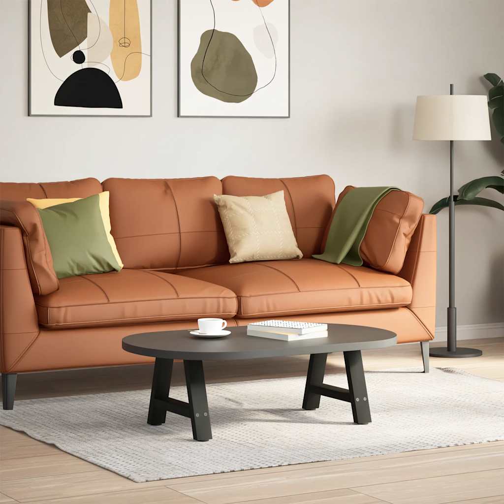 Coffee Table Legs A-Shaped 2 Pcs   Steel