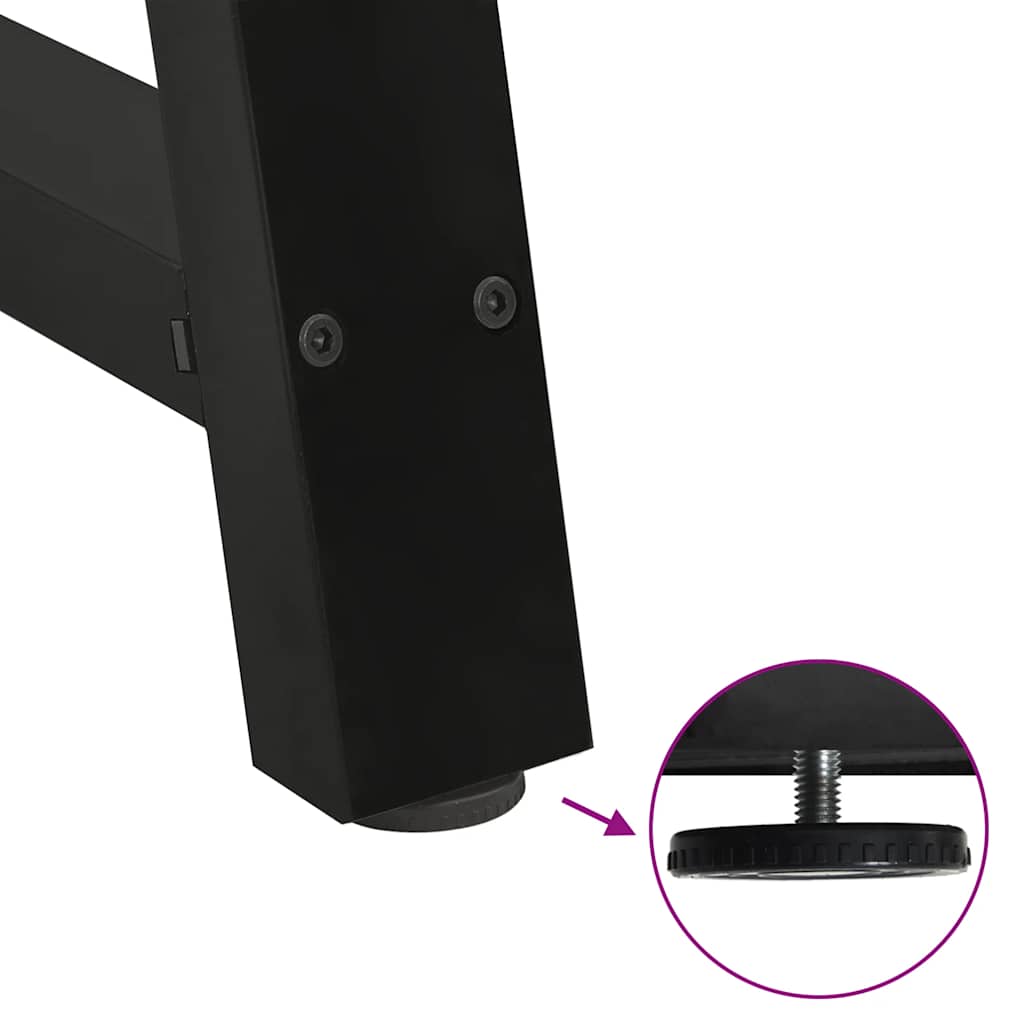 Coffee Table Legs A-Shaped 2 Pcs   Steel