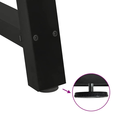 Coffee Table Legs A-Shaped 2 Pcs   Steel