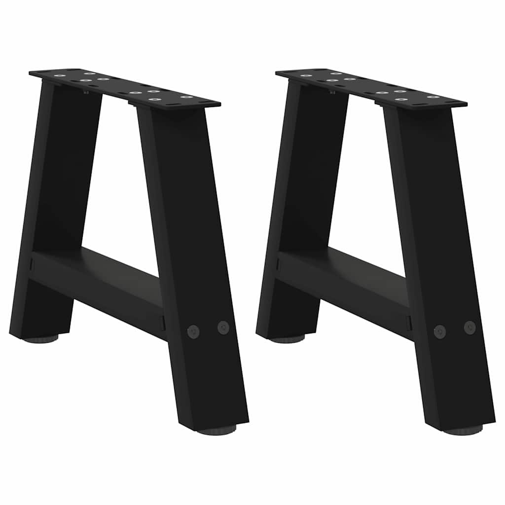 Coffee Table Legs A-Shaped 2 Pcs   Steel