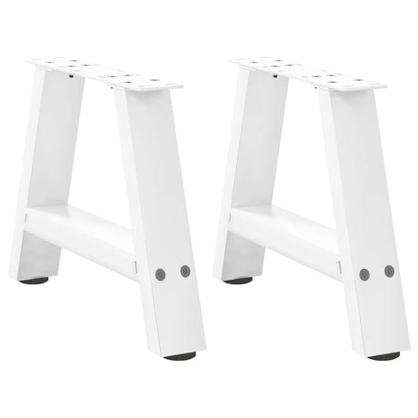 Coffee Table Legs A-Shaped 2 Pcs   Steel