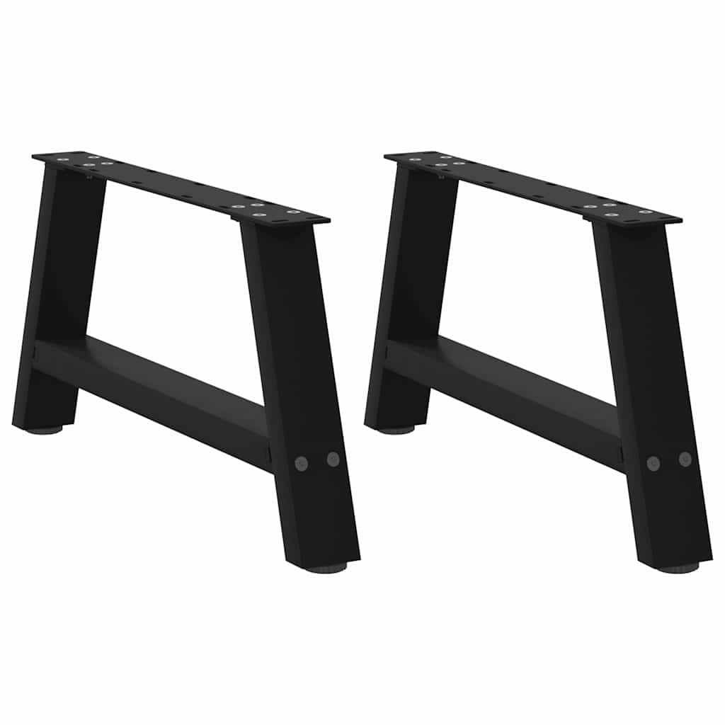 Coffee Table Legs A-Shaped 2 Pcs   Steel