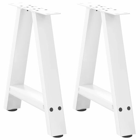 Coffee Table Legs A-Shaped 2 Pcs   Steel