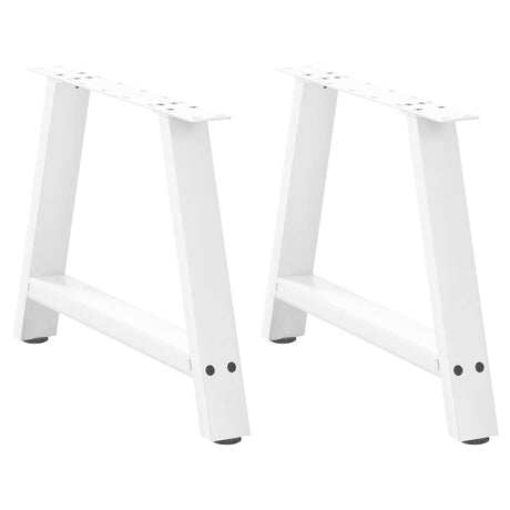 Coffee Table Legs A-Shaped 2 Pcs   Steel