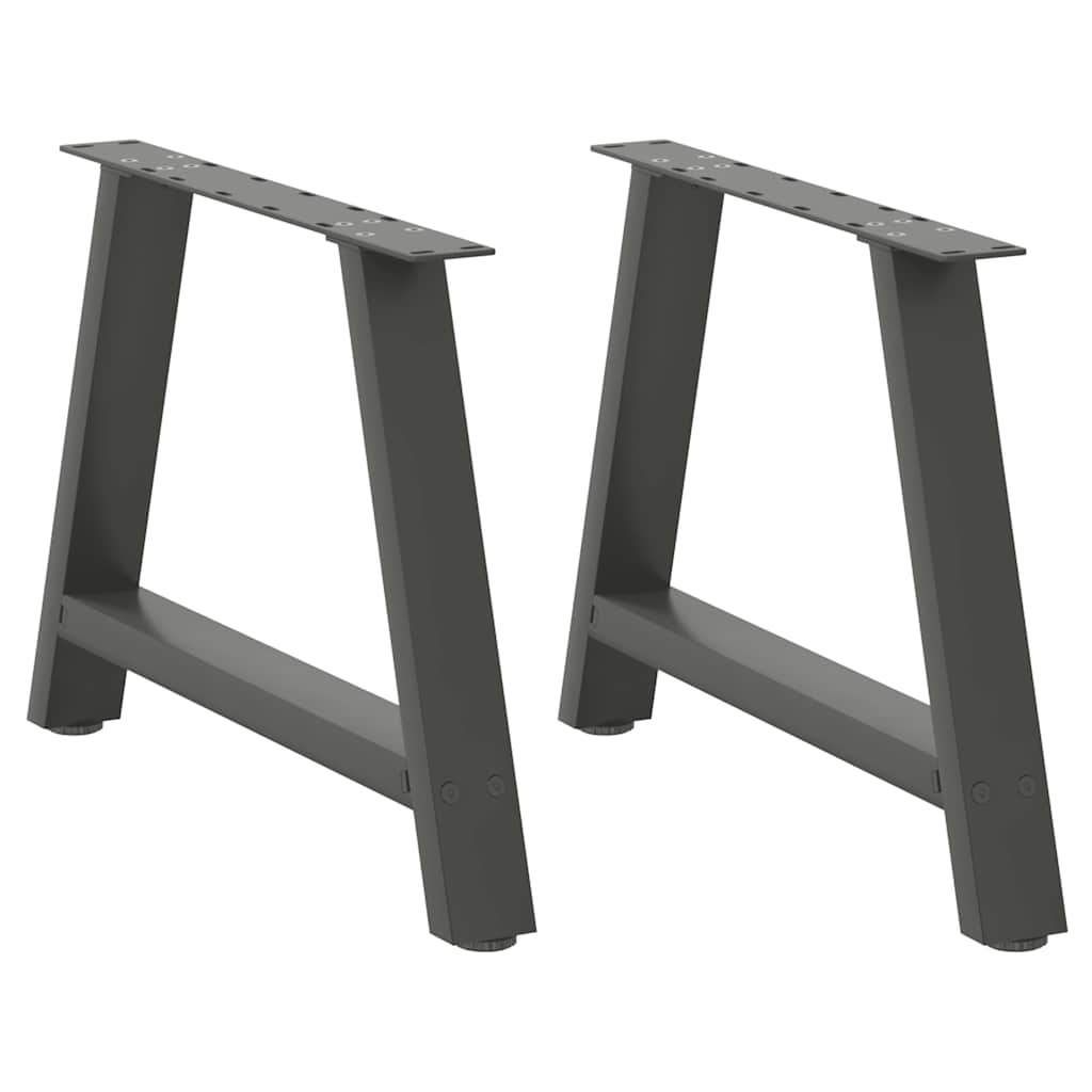 Coffee Table Legs A-Shaped 2 Pcs   Steel