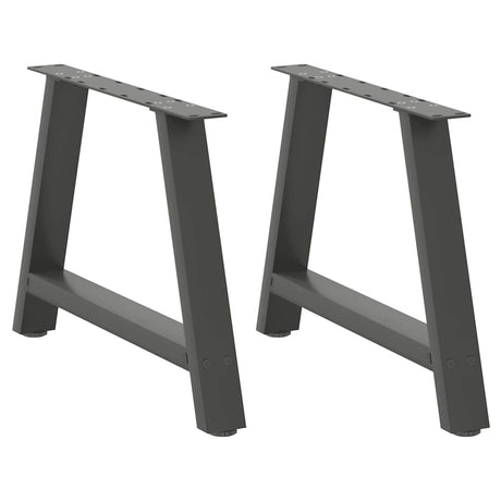 Coffee Table Legs A-Shaped 2 Pcs   Steel