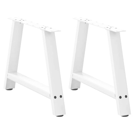 Coffee Table Legs A-Shaped 2 Pcs   Steel