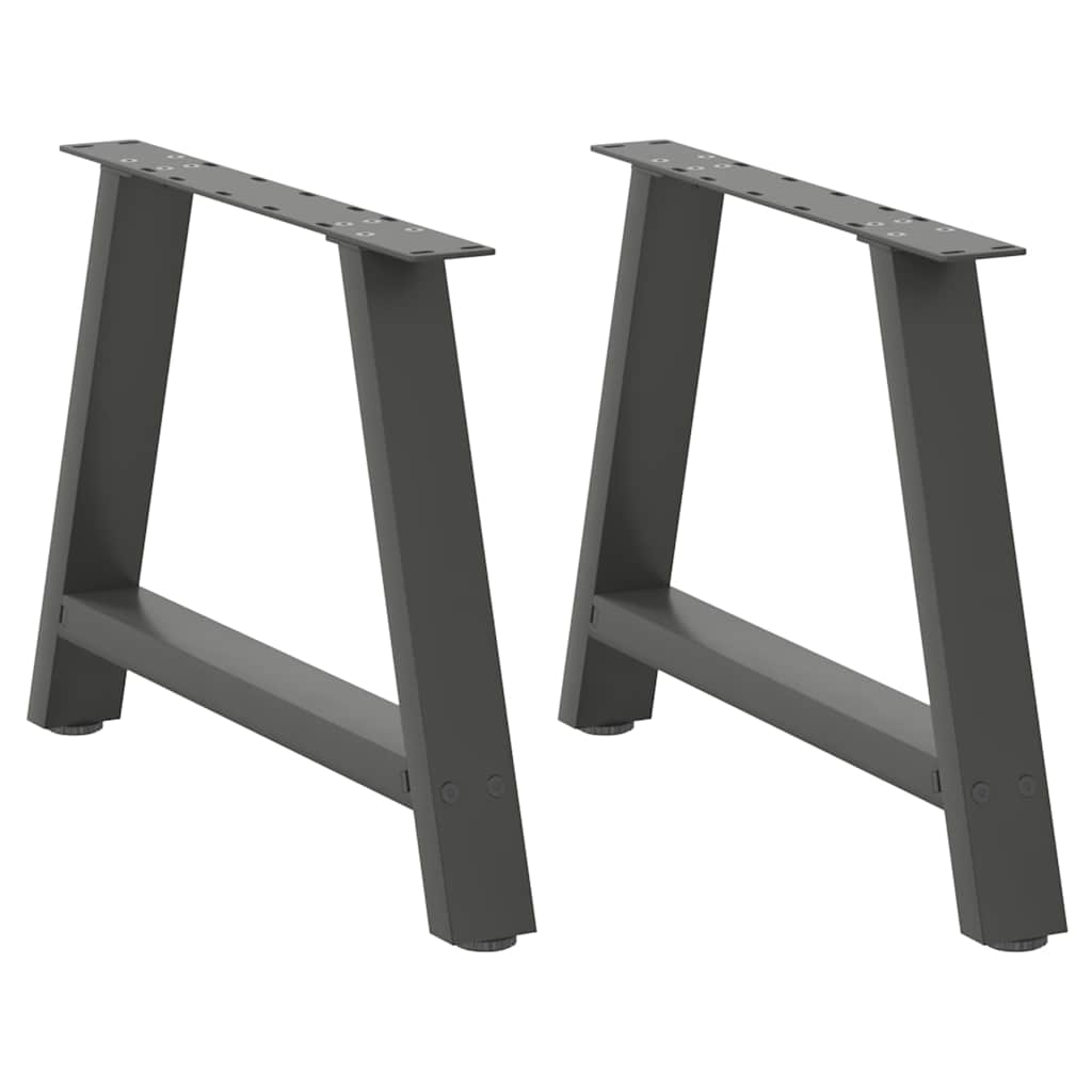 Coffee Table Legs A-Shaped 2 Pcs   Steel