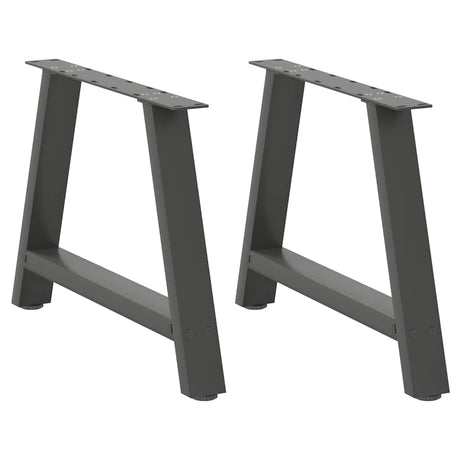 Coffee Table Legs A-Shaped 2 Pcs   Steel
