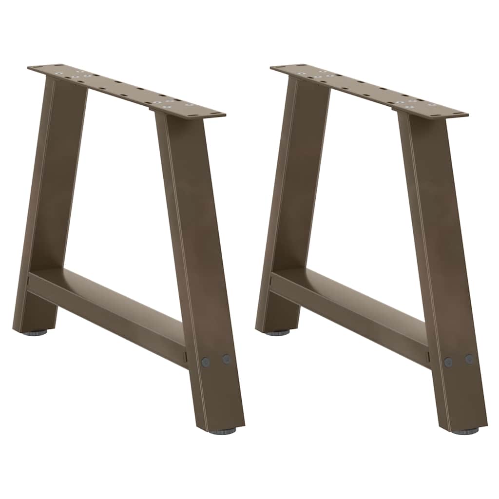 Coffee Table Legs A-Shaped 2 Pcs   Steel
