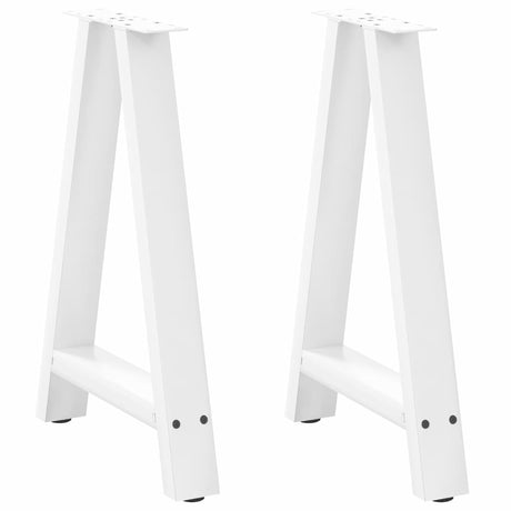 Coffee Table Legs A-Shaped 2 Pcs   Steel