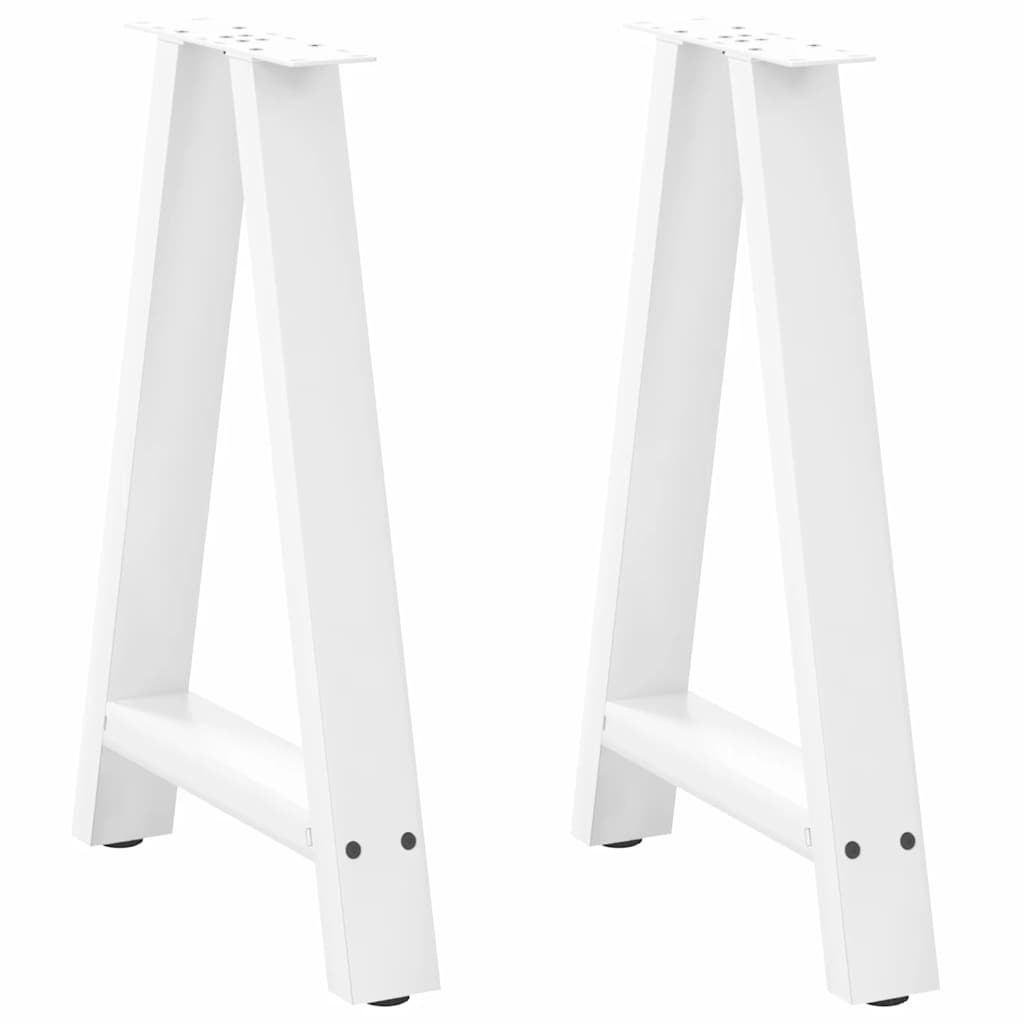 Coffee Table Legs A-Shaped 2 Pcs   Steel